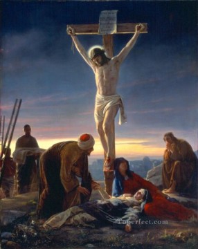 La crucifixión Carl Heinrich Bloch Pinturas al óleo